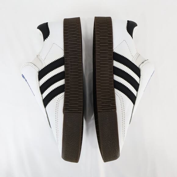 Adidas Women's Sambarose Samba Eazy "White Gum" Slip On Sneaker Size 8.5 - Picture 8 of 10